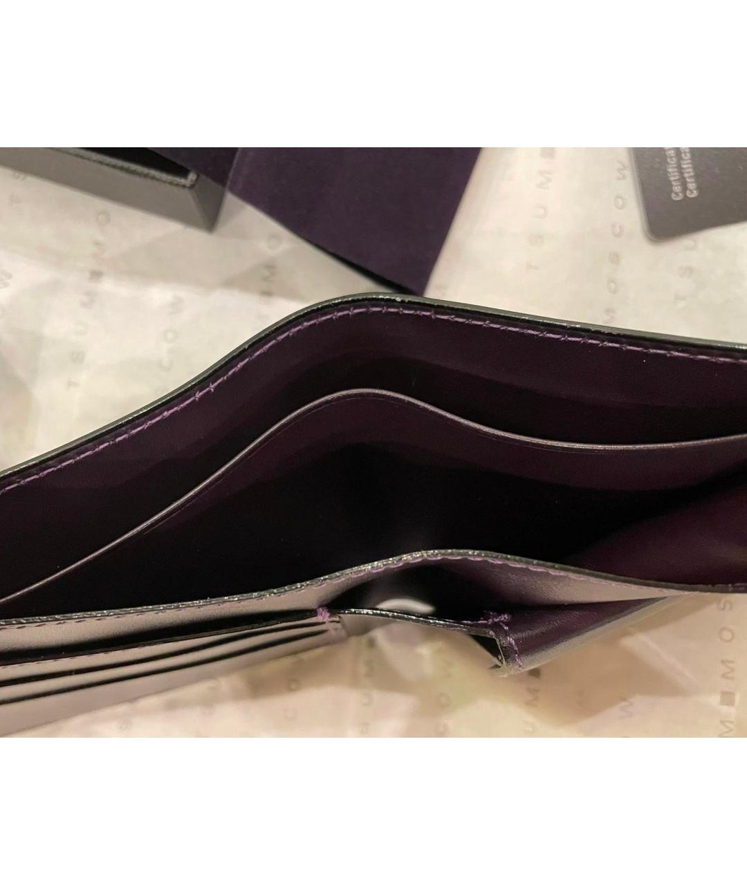 DUPONT Фиолетовый кожаный кошелек, фото 3