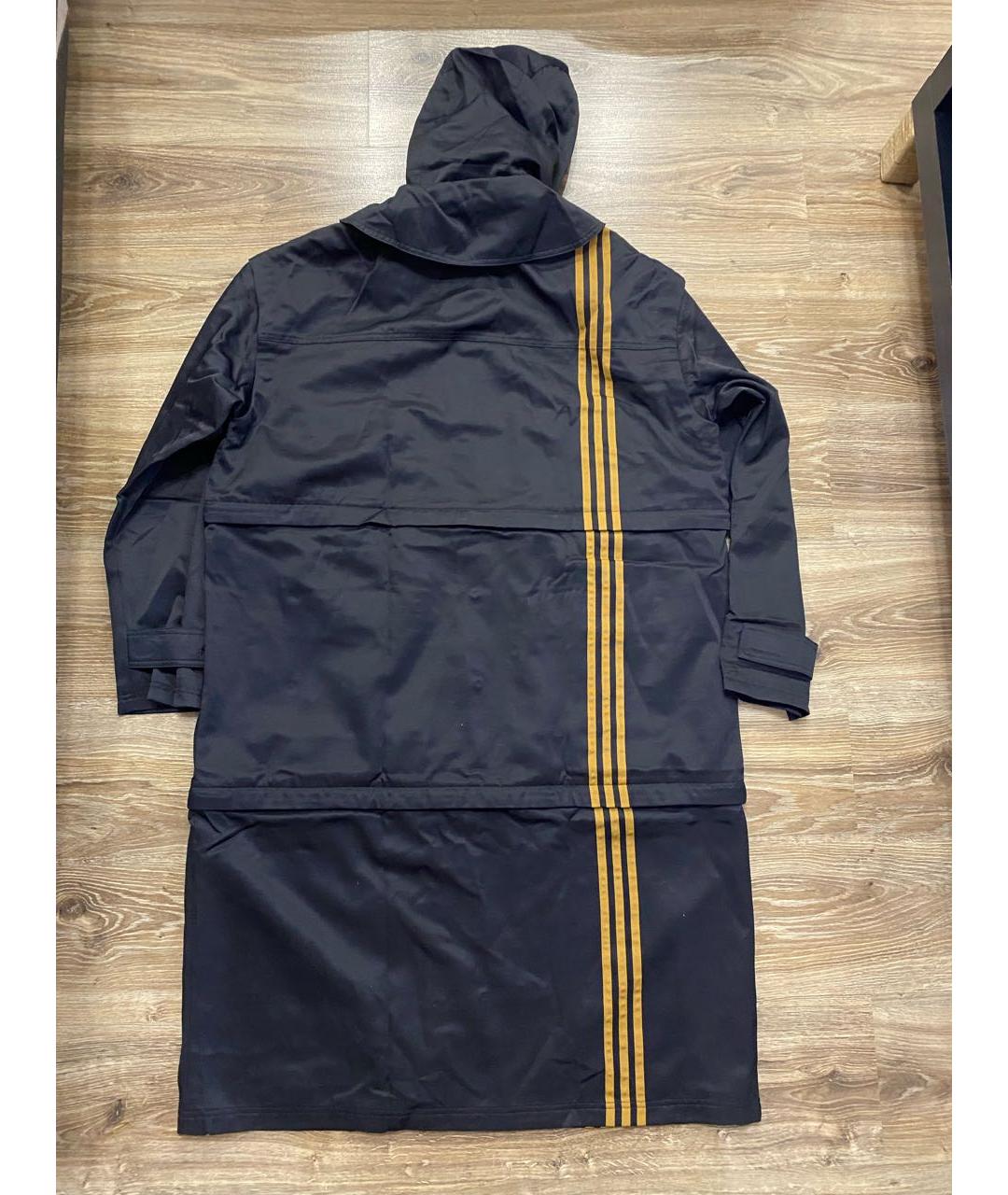 ADIDAS Черное хлопковое пальто, фото 7