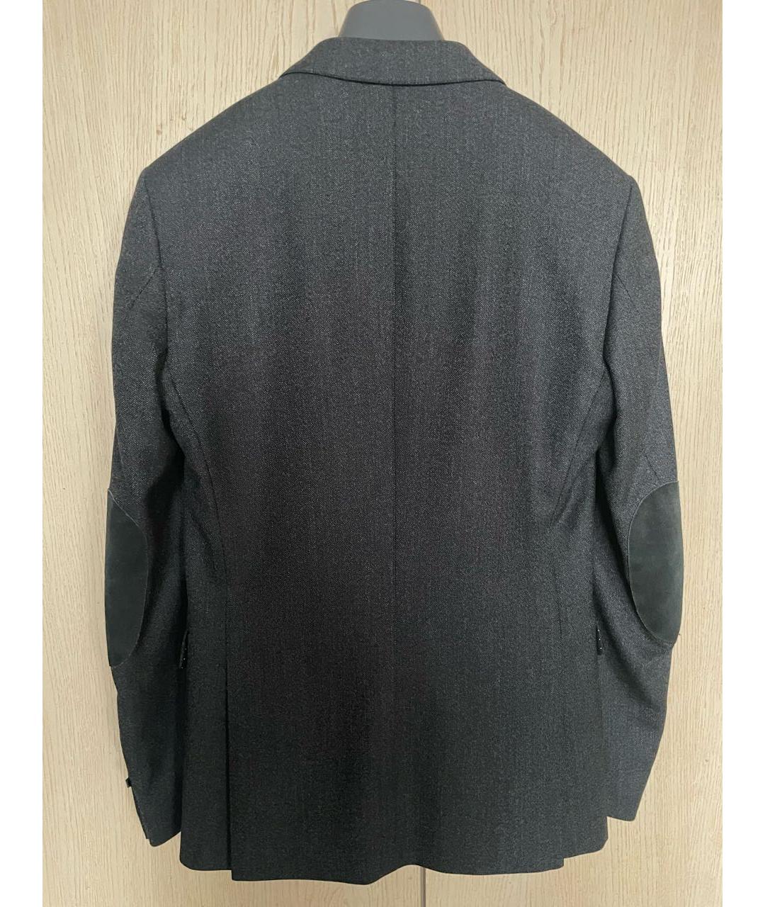 GIVENCHY Серый шерстяной пиджак, фото 2