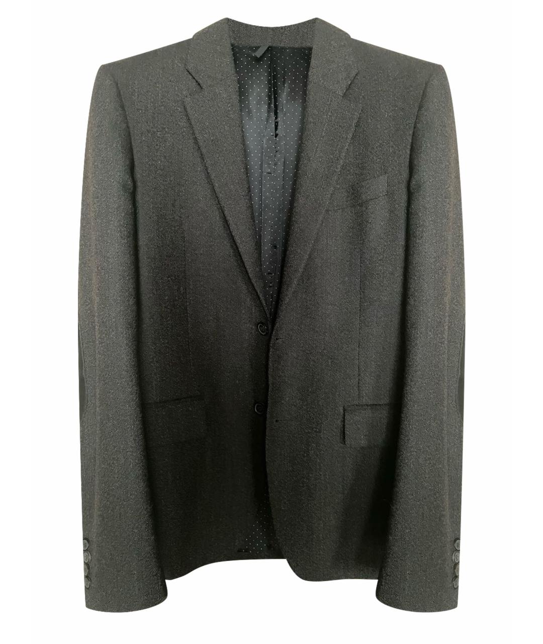 GIVENCHY Серый шерстяной пиджак, фото 1