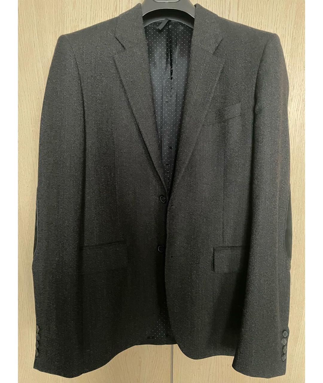 GIVENCHY Серый шерстяной пиджак, фото 8