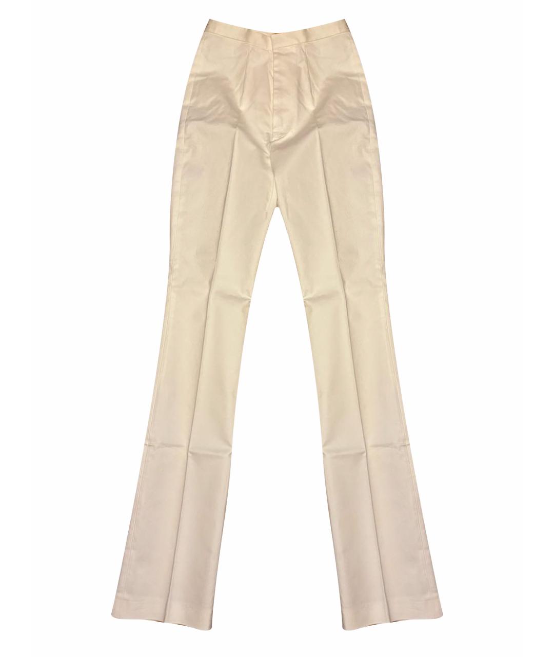 DSQUARED2 Белые деним прямые брюки, фото 1