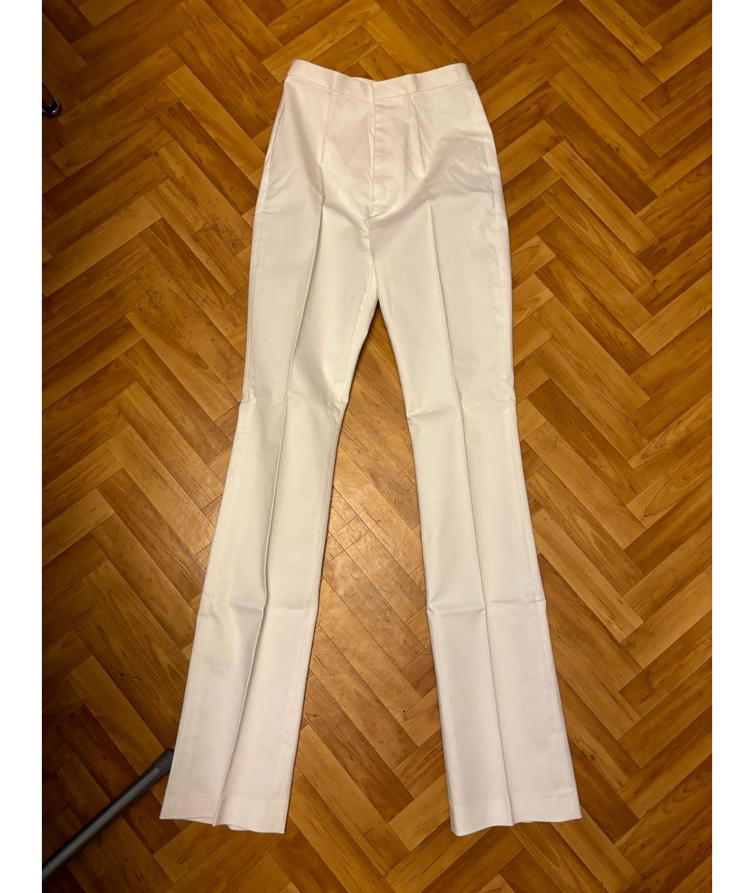 DSQUARED2 Белые деним прямые брюки, фото 6