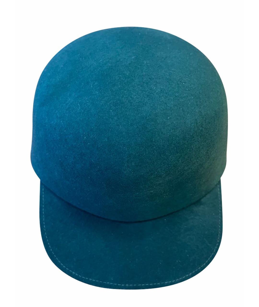 KENZO Зеленая шерстяная шляпа, фото 1