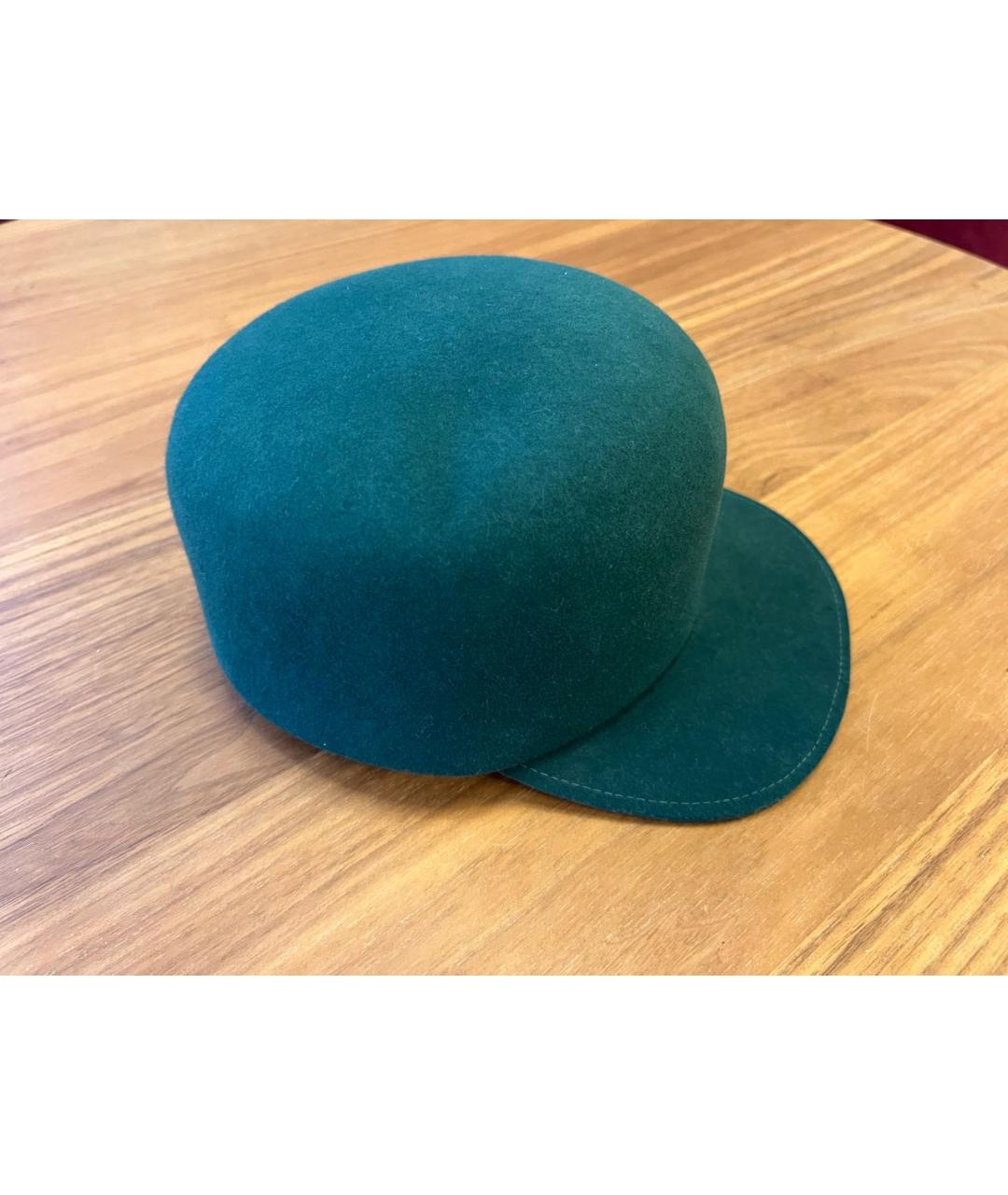 KENZO Зеленая шерстяная шляпа, фото 2