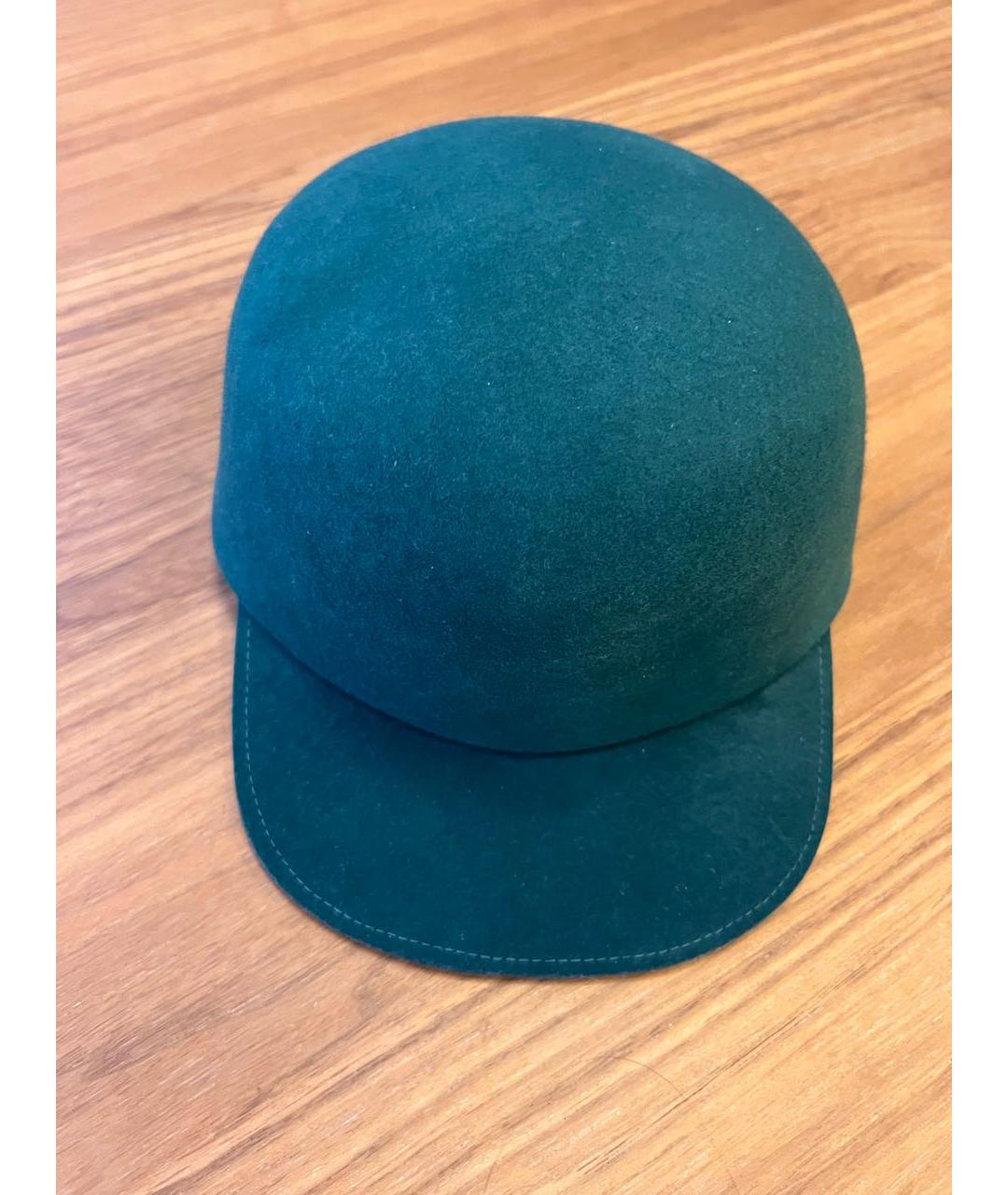 KENZO Зеленая шерстяная шляпа, фото 6