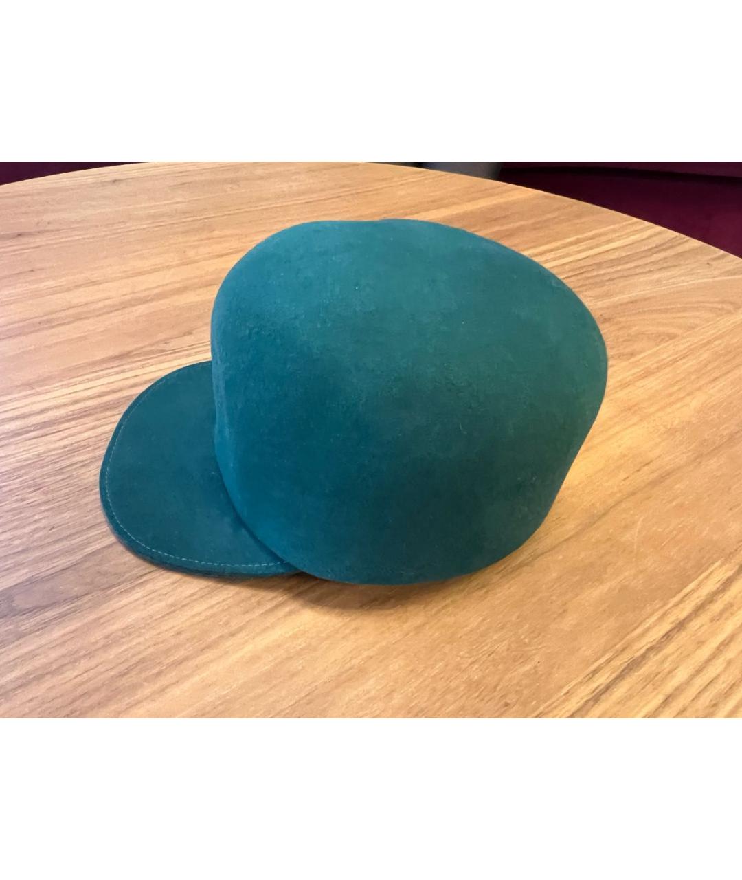 KENZO Зеленая шерстяная шляпа, фото 3