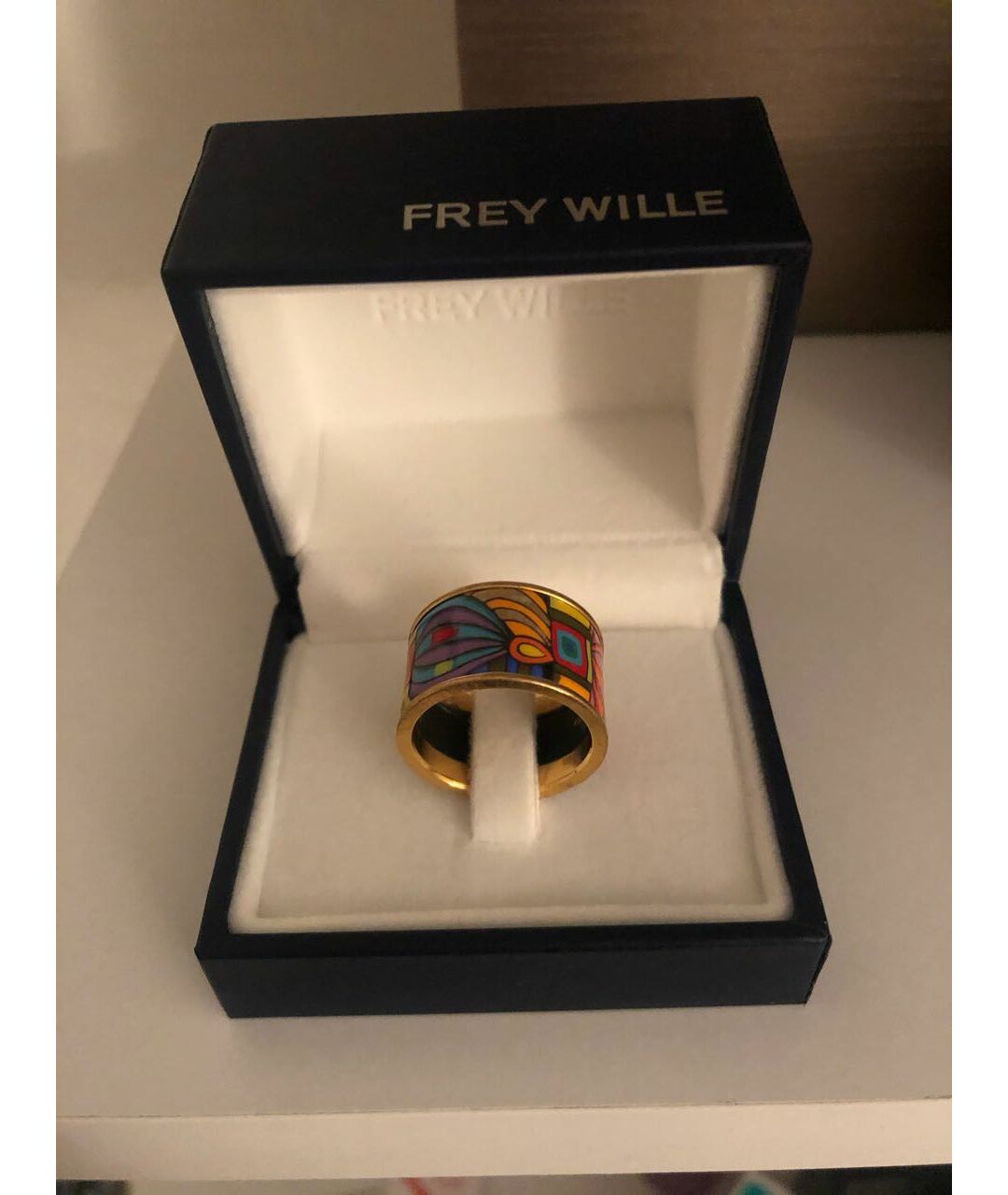 Frey Wille Мульти позолоченное кольцо, фото 7