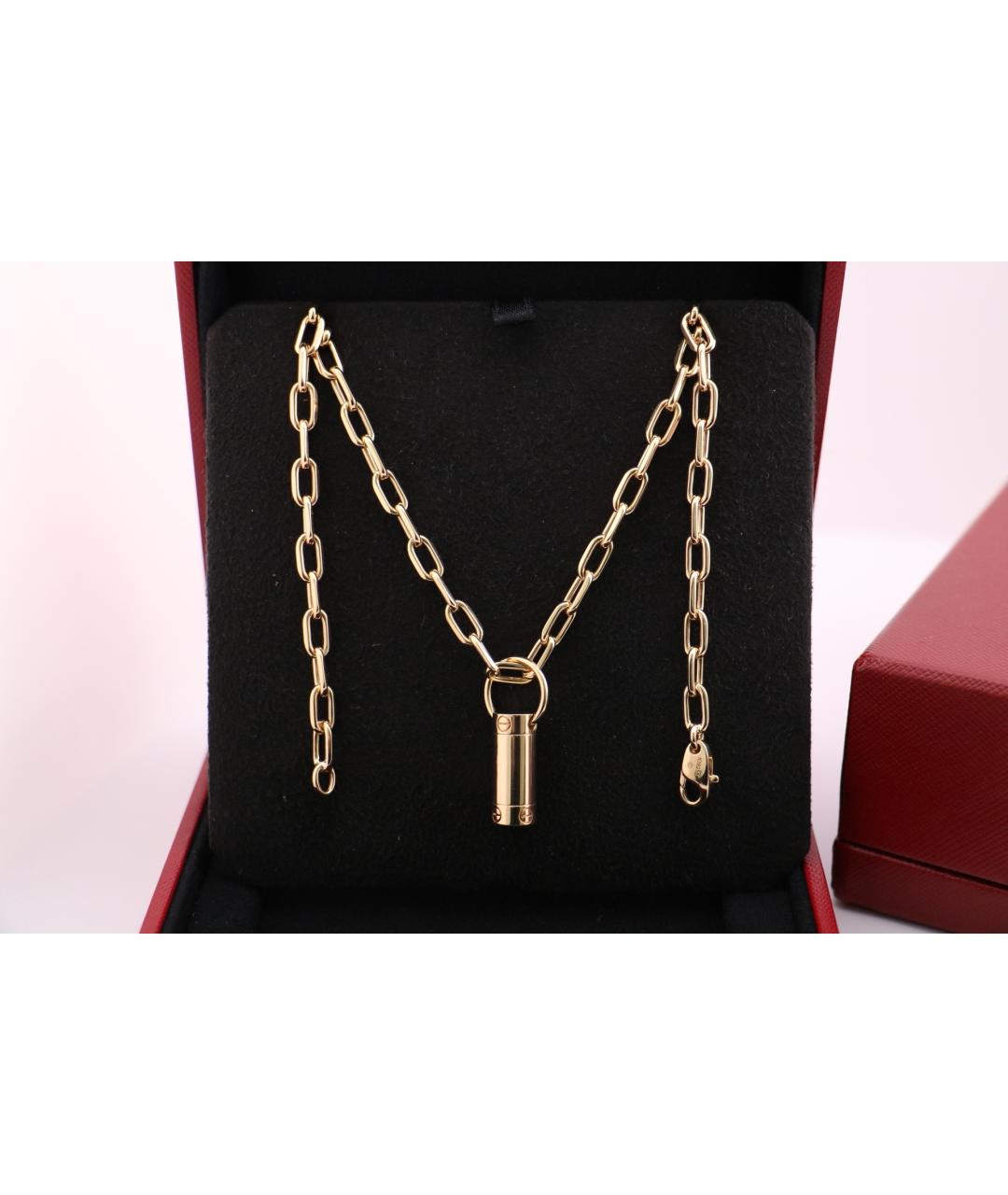 CARTIER Золотое колье из розового золота, фото 3