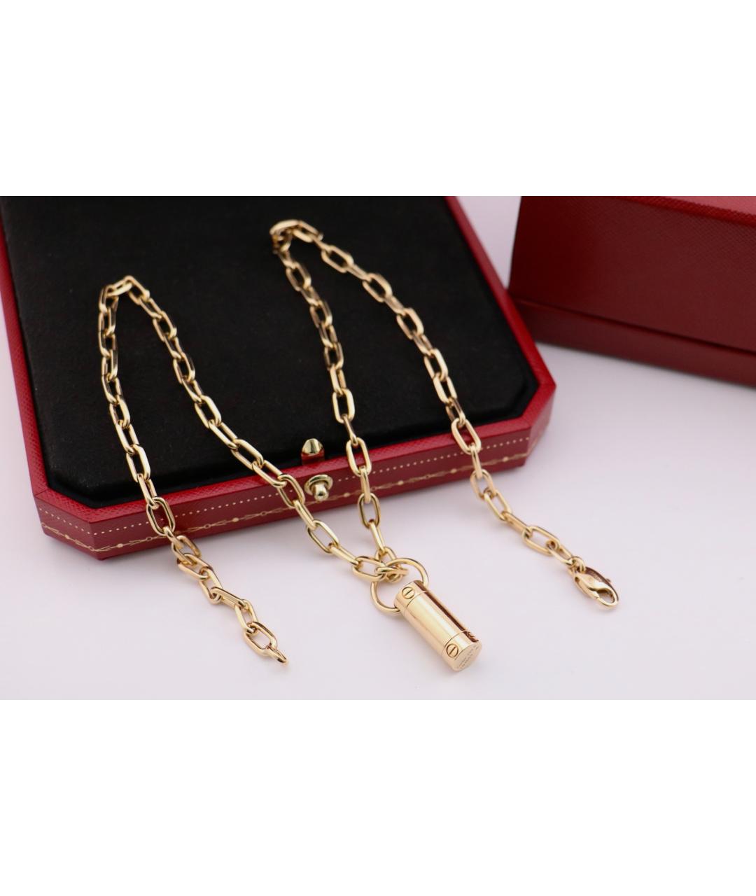 CARTIER Золотое колье из розового золота, фото 4
