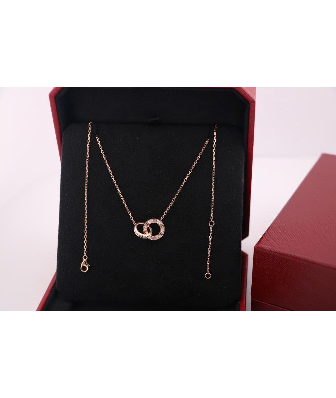 CARTIER Золотое колье из розового золота, фото 2