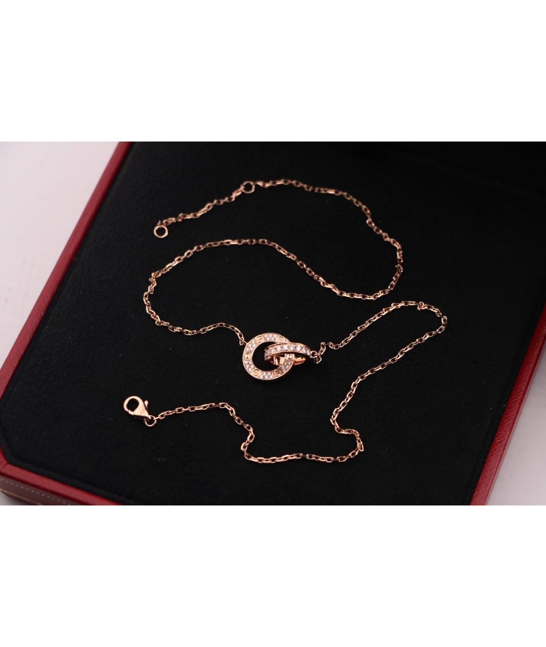 CARTIER Золотое колье из розового золота, фото 3