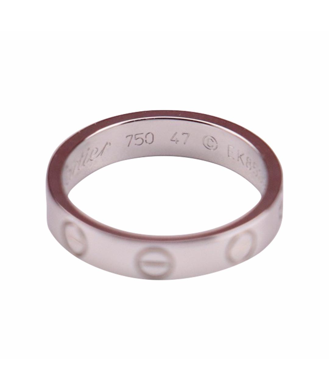 CARTIER Серебряное кольцо из белого золота, фото 1