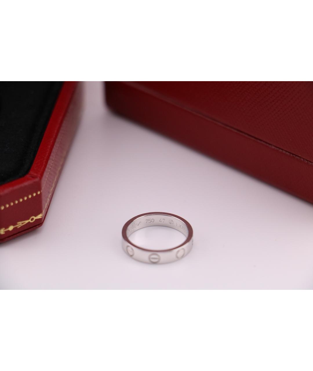 CARTIER Серебряное кольцо из белого золота, фото 7