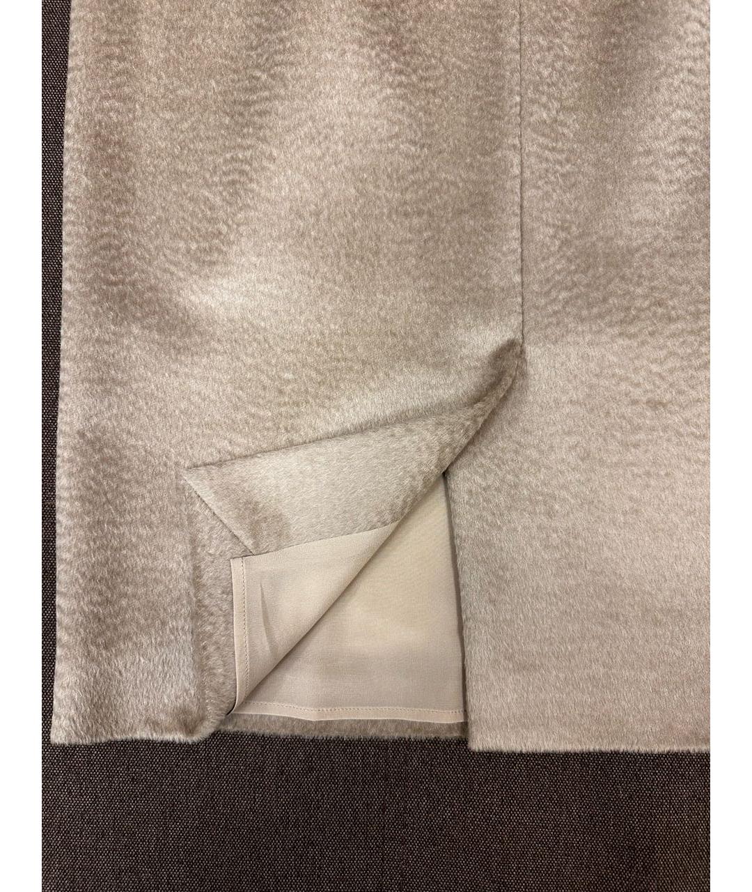 BURBERRY Вискозная юбка миди, фото 4