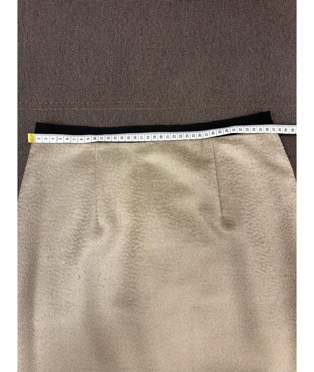 BURBERRY Вискозная юбка миди, фото 7