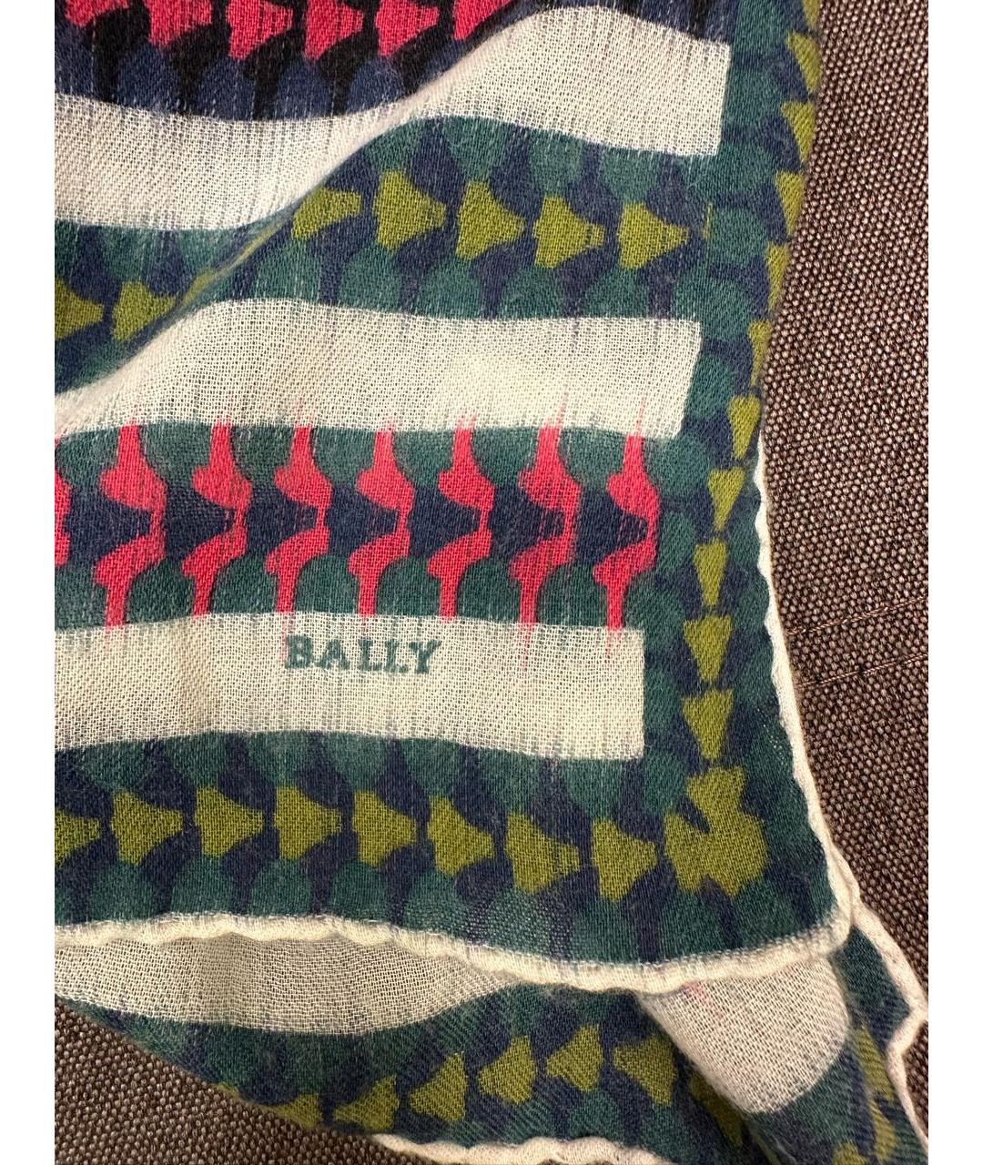 BALLY Мульти хлопковый шарф, фото 3