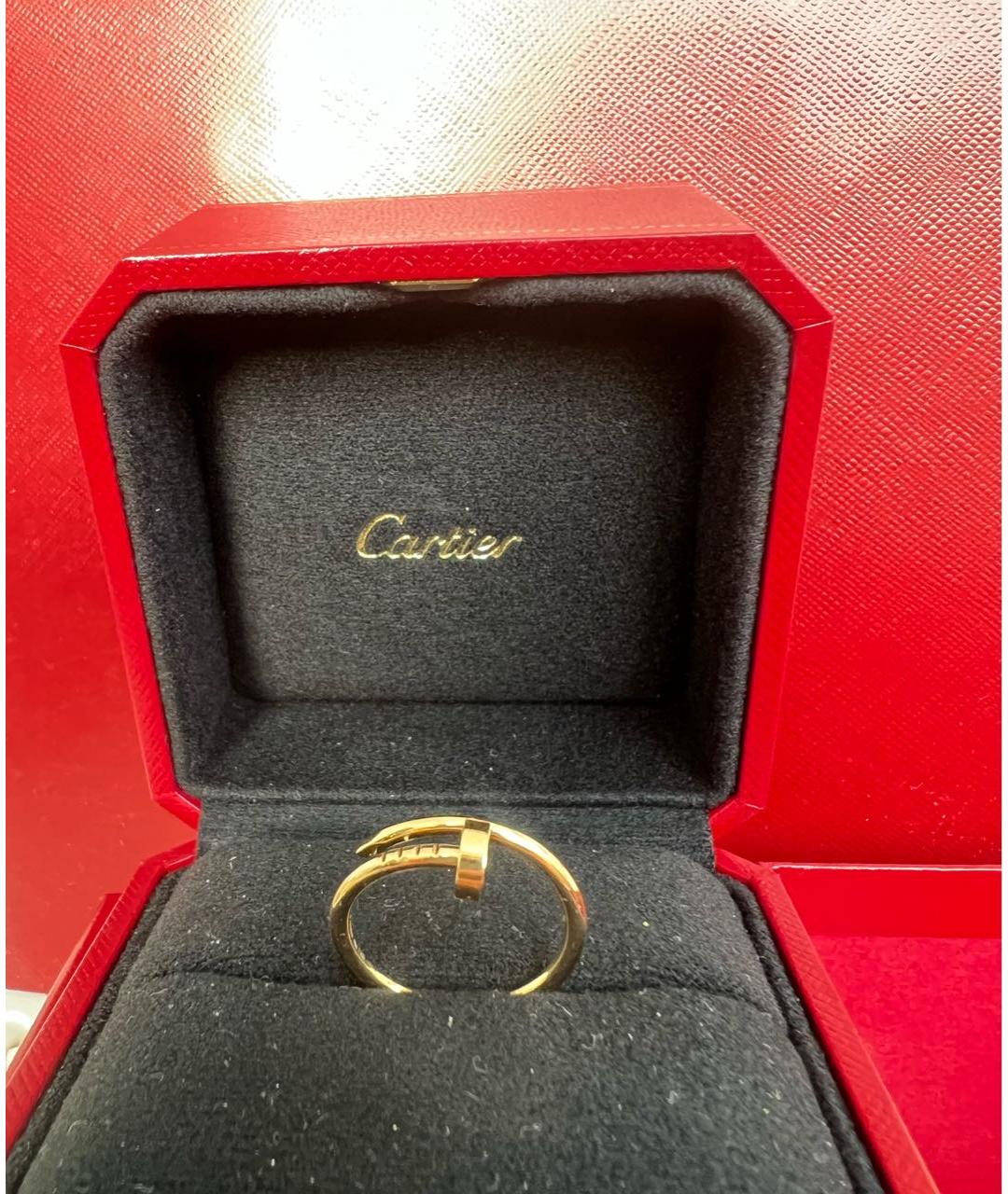 CARTIER Желтое кольцо из желтого золота, фото 2