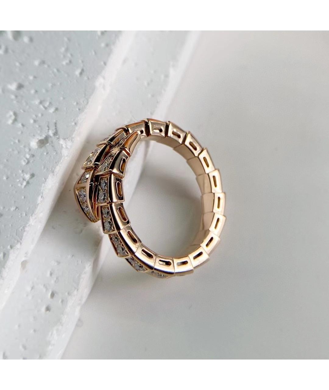 BVLGARI Золотое кольцо из розового золота, фото 4