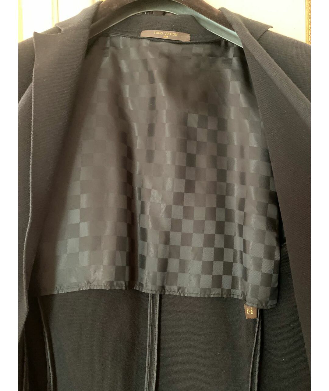 LOUIS VUITTON PRE-OWNED Черный хлопковый пиджак, фото 3
