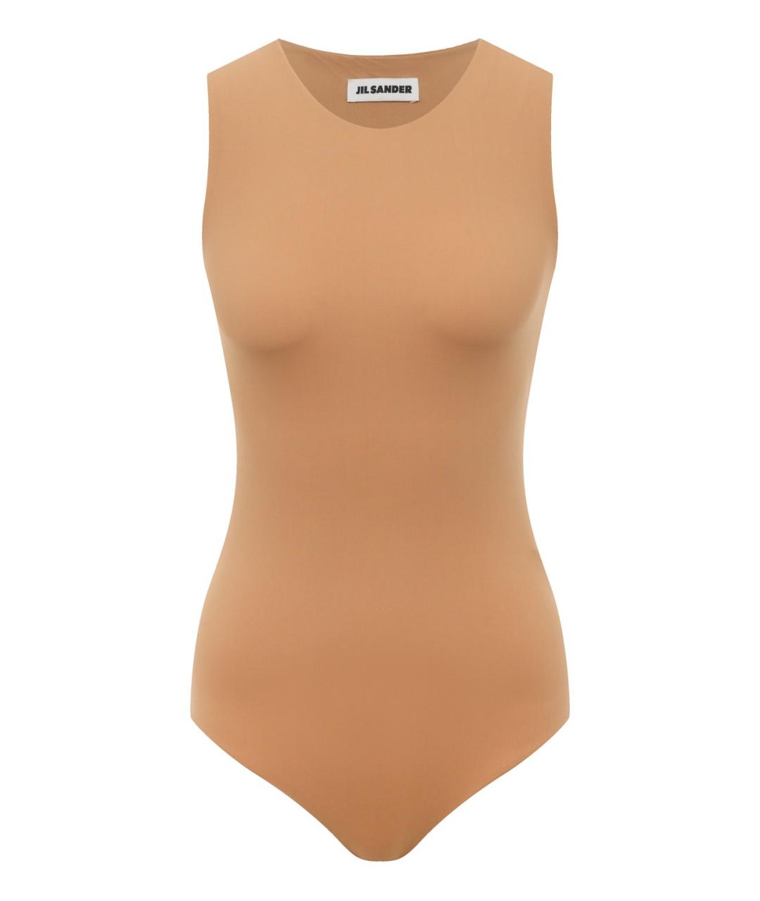 JIL SANDER Бежевое боди, фото 2