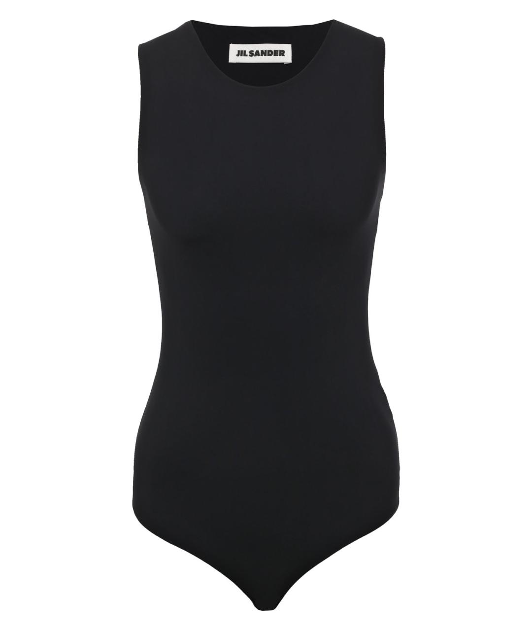JIL SANDER Черное боди, фото 1