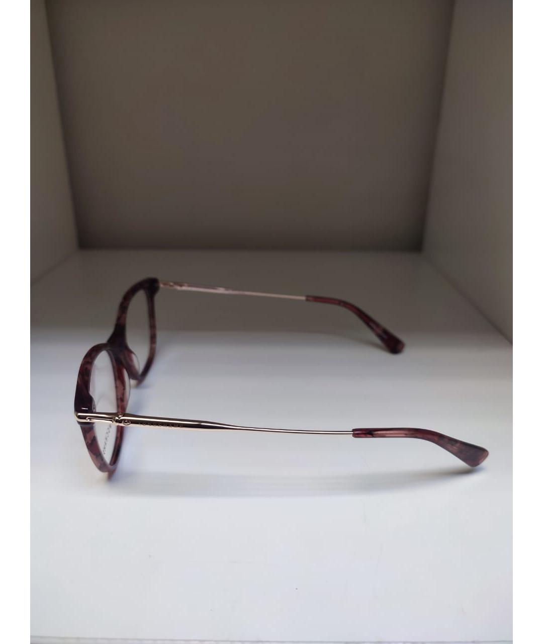 LONGCHAMP Бордовые пластиковые солнцезащитные очки, фото 6