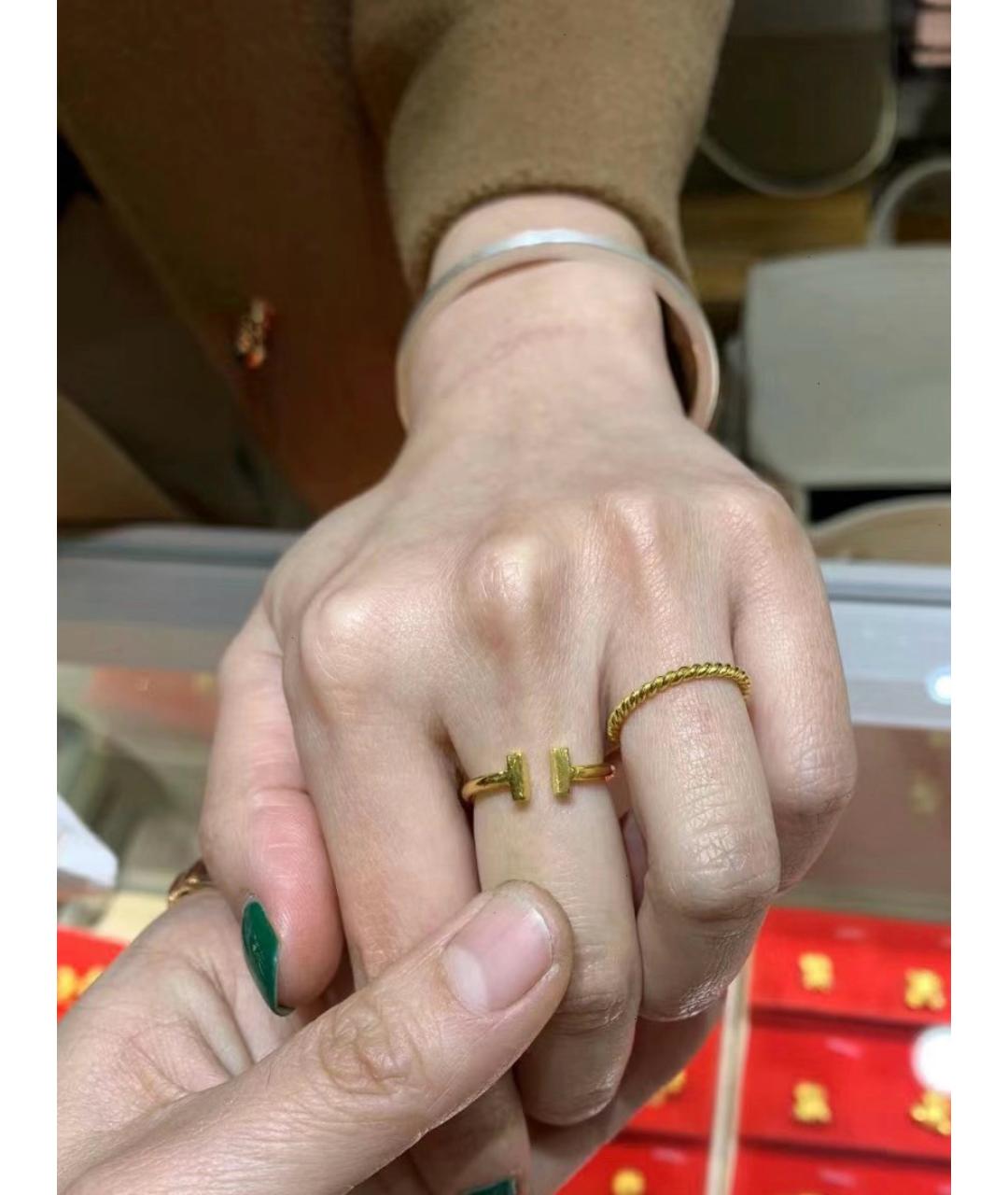 TIFFANY&CO Золотое кольцо из желтого золота, фото 5