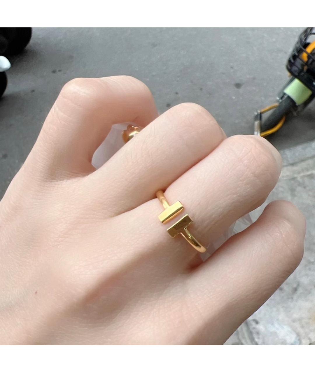 TIFFANY&CO Золотое кольцо из желтого золота, фото 4