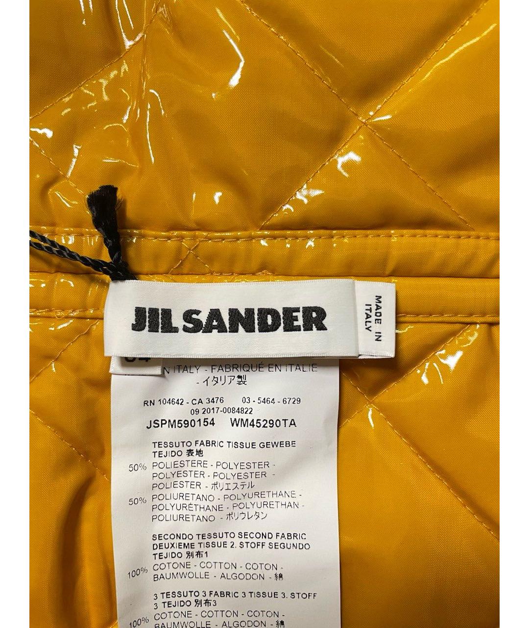 JIL SANDER Горчичный ремень, фото 5