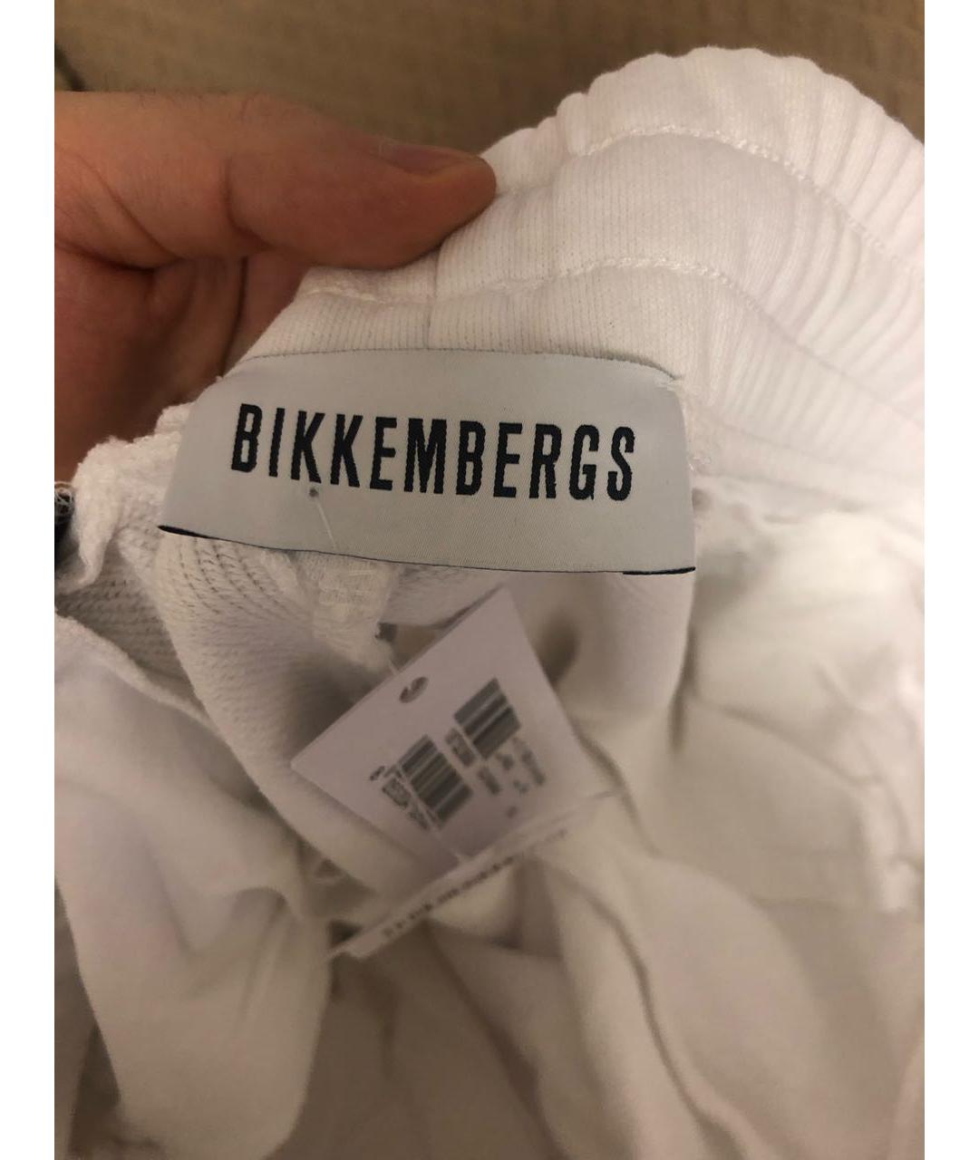 BIKKEMBERGS Белые повседневные брюки, фото 3