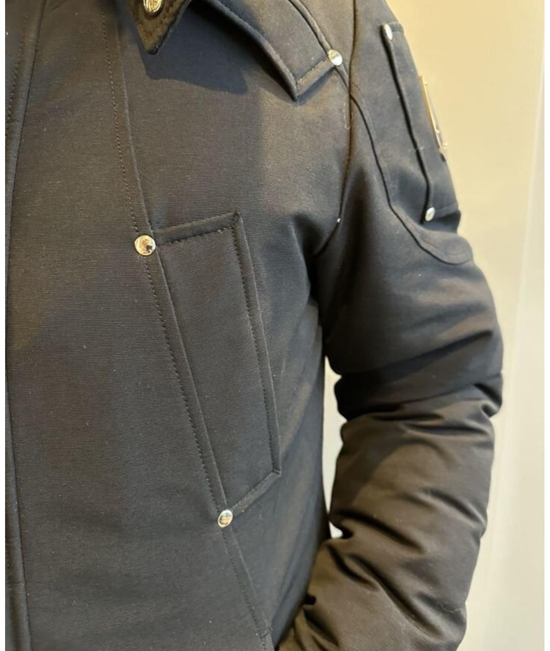 MOOSE KNUCKLES Черная хлопковая куртка, фото 3