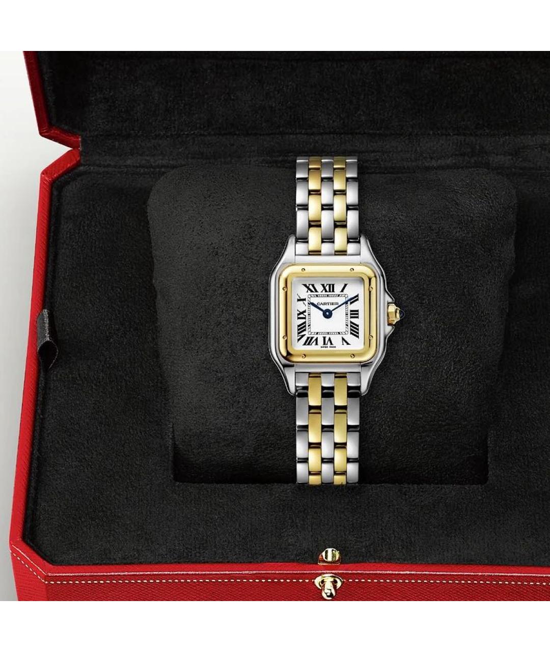 CARTIER Золотые часы из желтого золота, фото 4