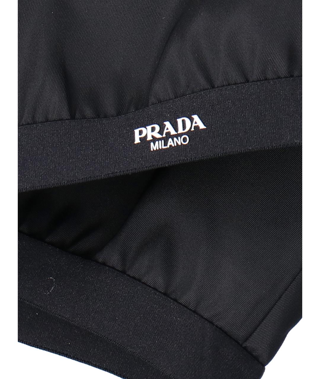 PRADA Черная майка, фото 4