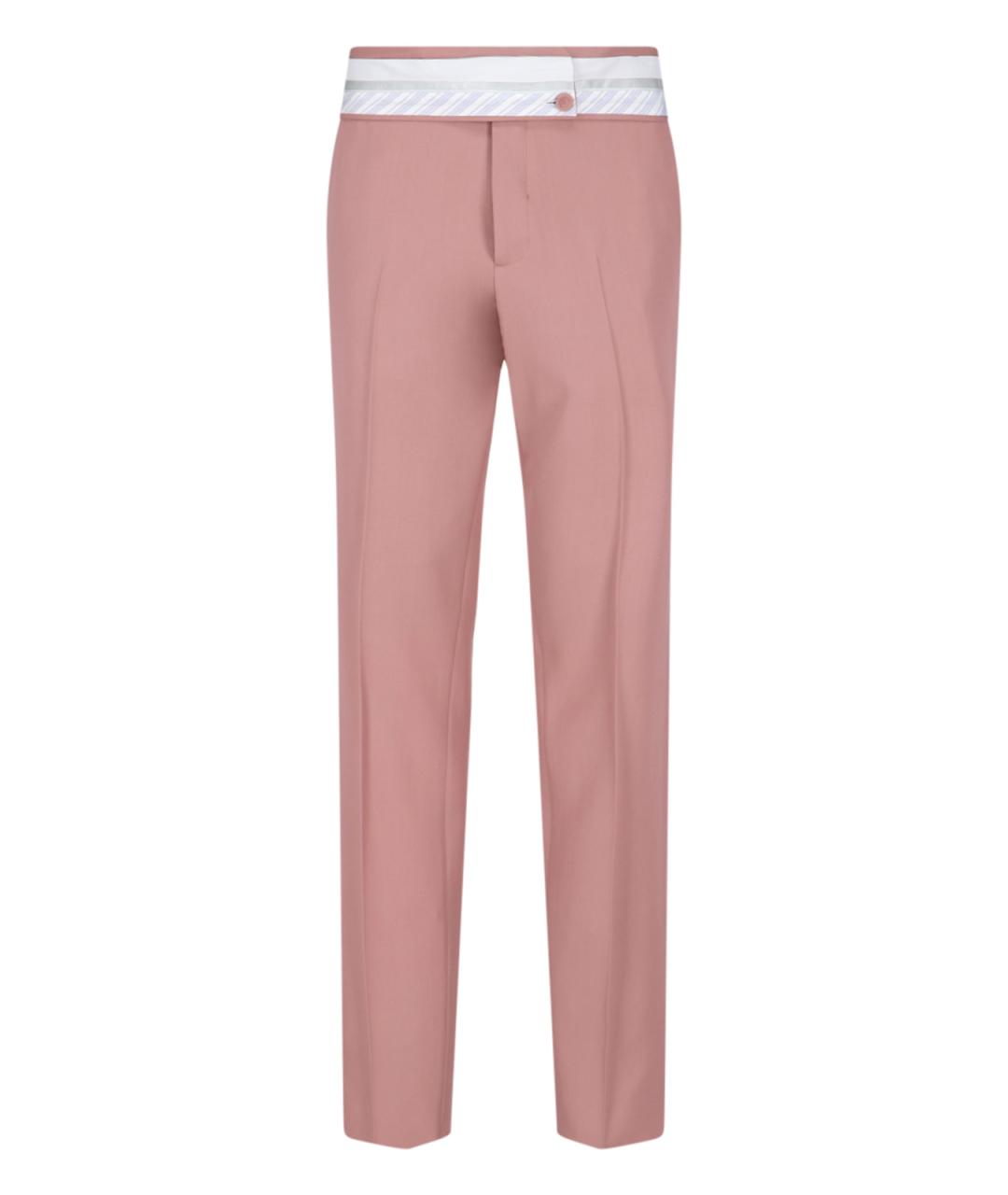 CHRISTIAN DIOR PRE-OWNED Розовые повседневные брюки, фото 1