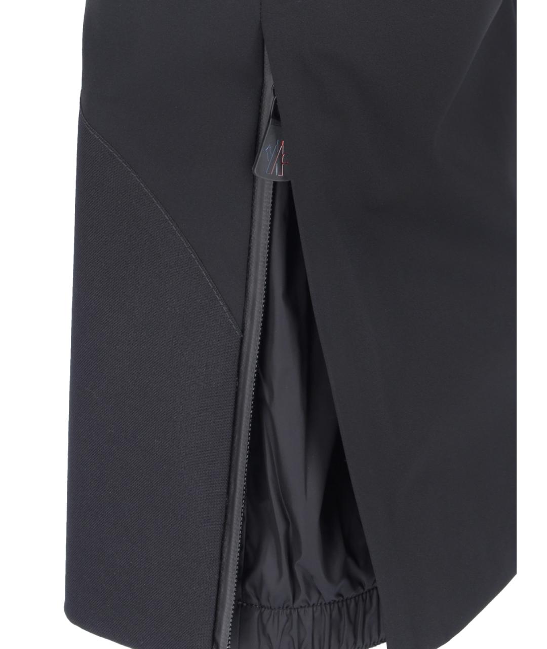 MONCLER GRENOBLE Черные повседневные брюки, фото 5