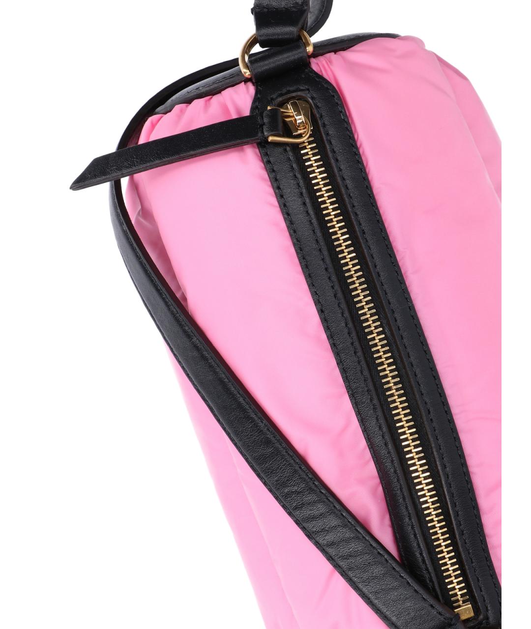 MONCLER Розовая сумка через плечо, фото 4