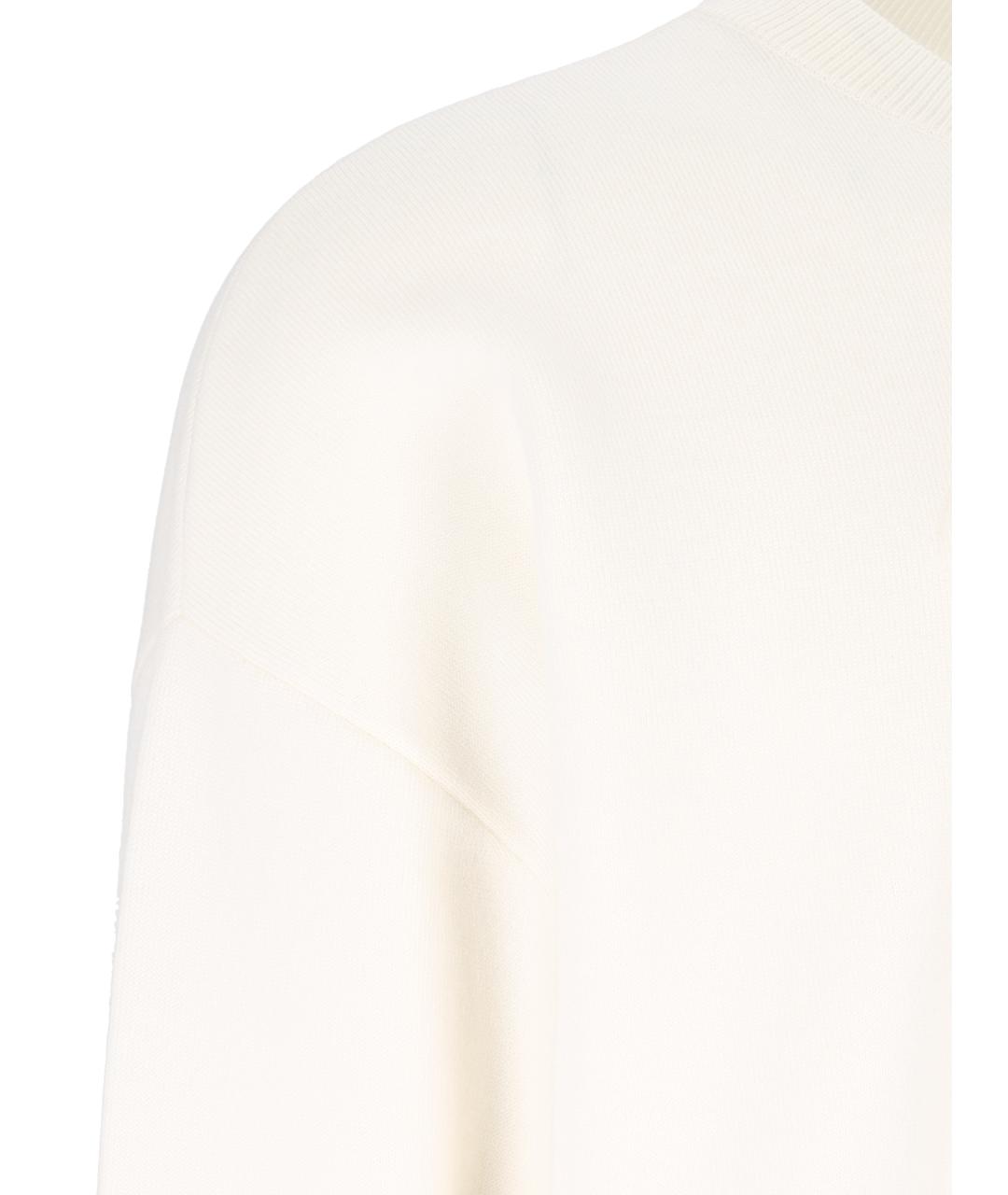 LOEWE Белый шерстяной джемпер / свитер, фото 5