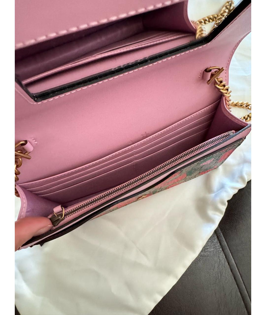 GUCCI Кожаная сумка через плечо, фото 4