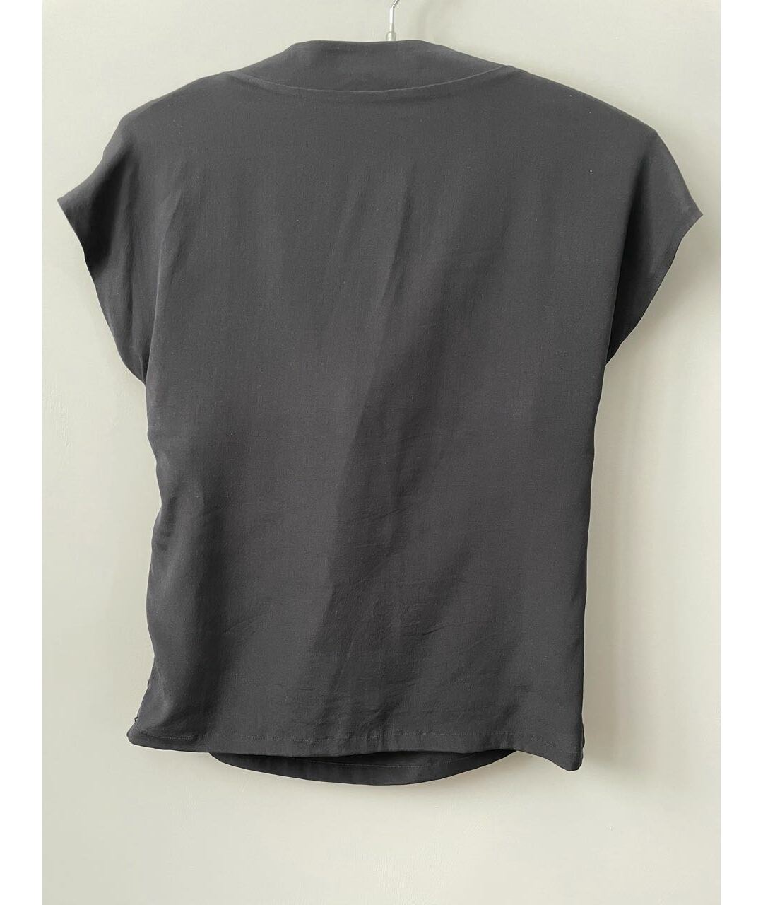 ETRO Черная шелковая футболка, фото 2