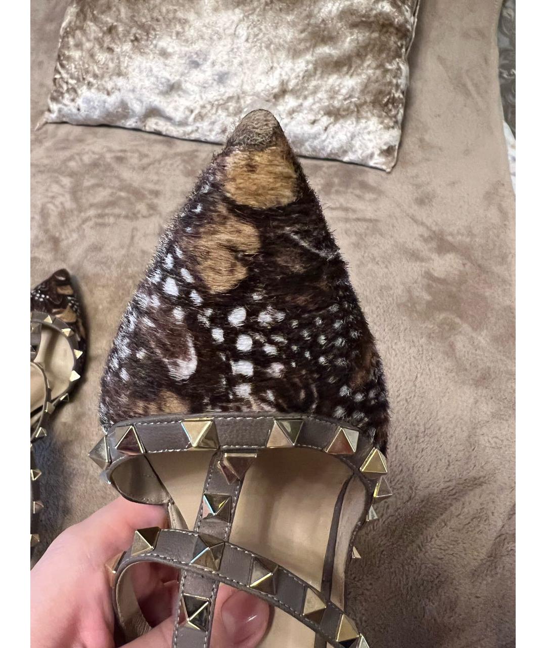 VALENTINO Коричневые туфли, фото 7