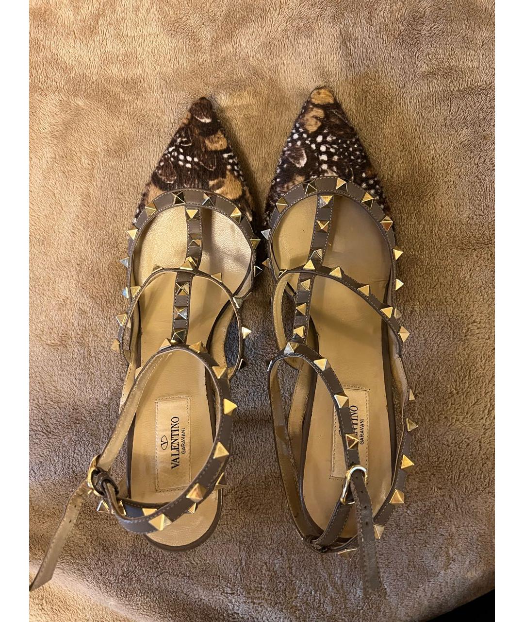 VALENTINO Коричневые туфли, фото 3