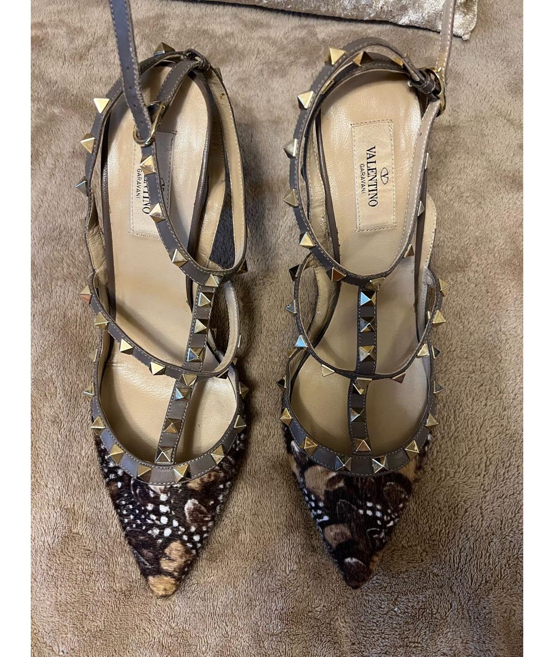 VALENTINO Коричневые туфли, фото 2