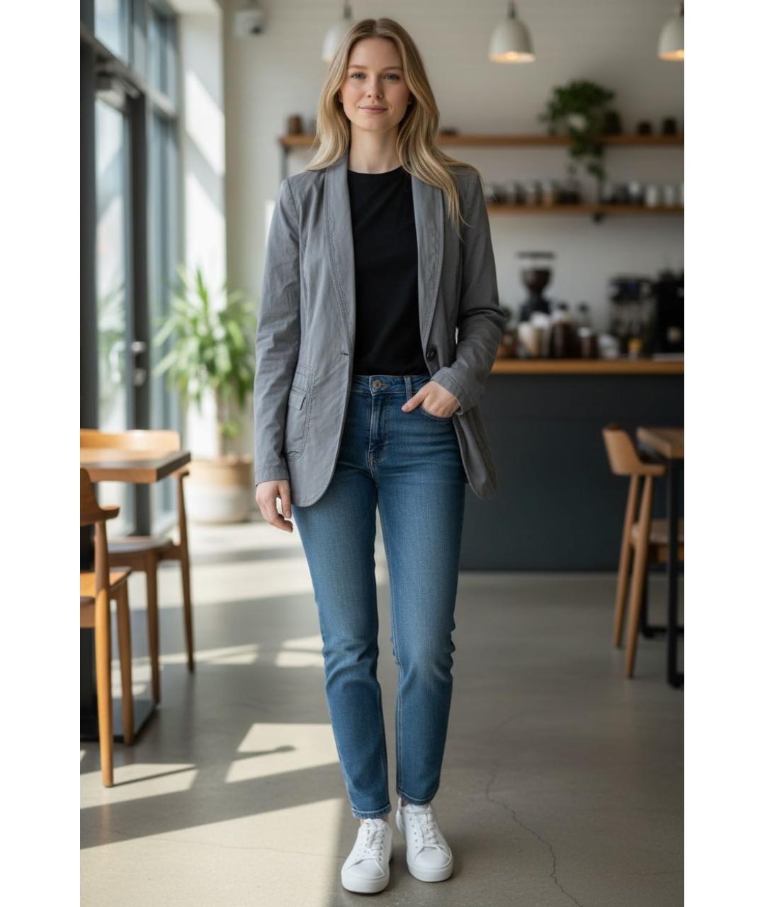 LIU JO Полиамидовый жакет/пиджак, фото 8