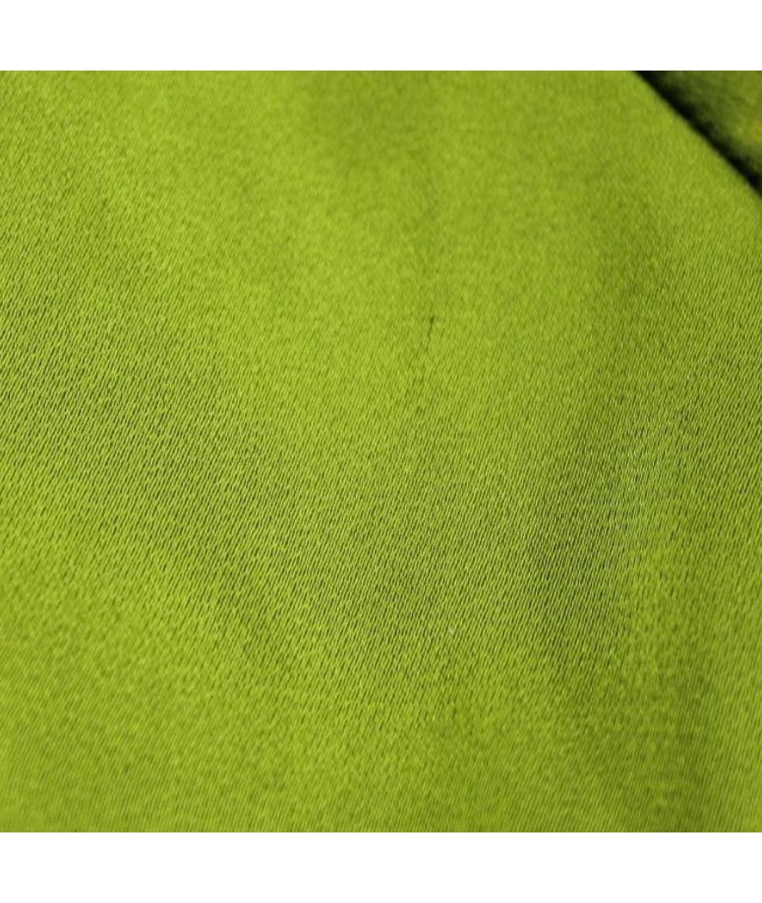 RAT&BOA Зеленые атласное коктейльное платье, фото 5