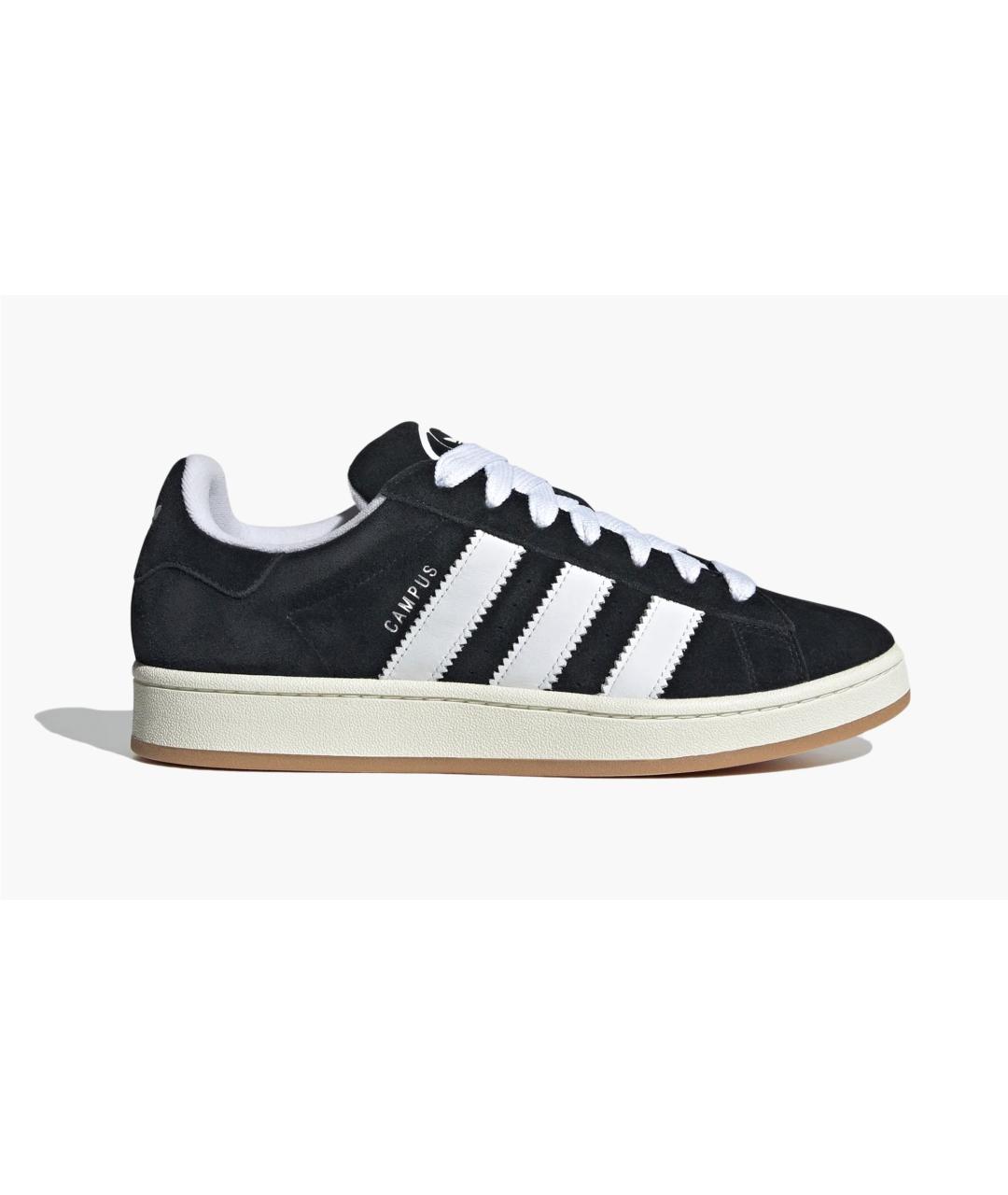ADIDAS Черные замшевые кроссовки, фото 6