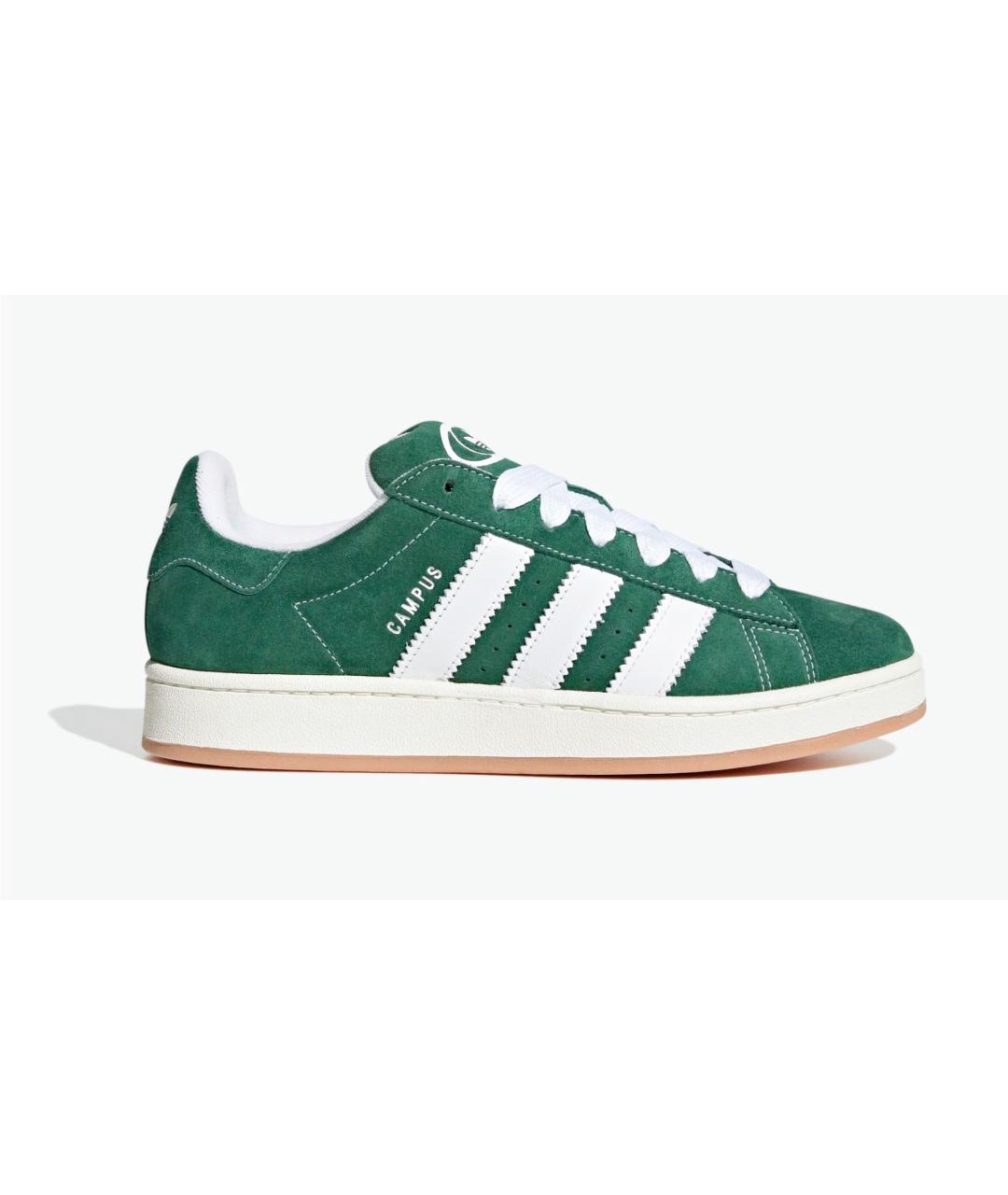 ADIDAS Зеленые замшевые кроссовки, фото 5