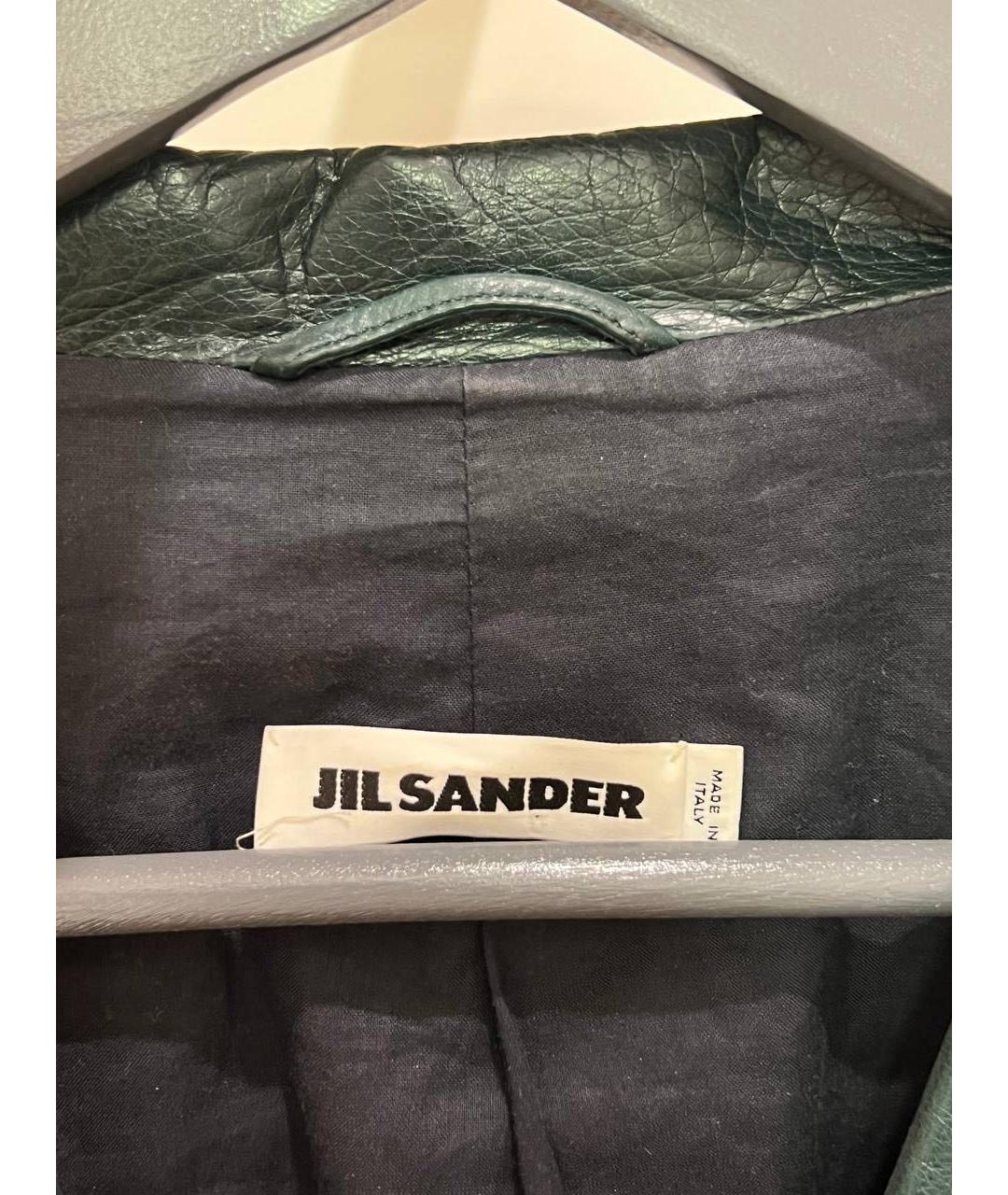 JIL SANDER Зеленый жакет/пиджак, фото 3