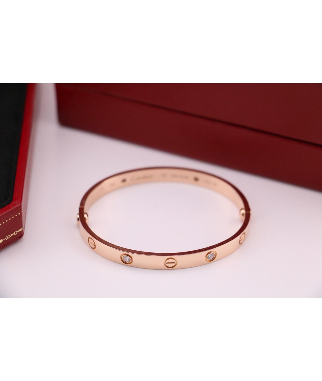 CARTIER Золотой браслет из розового золота, фото 4