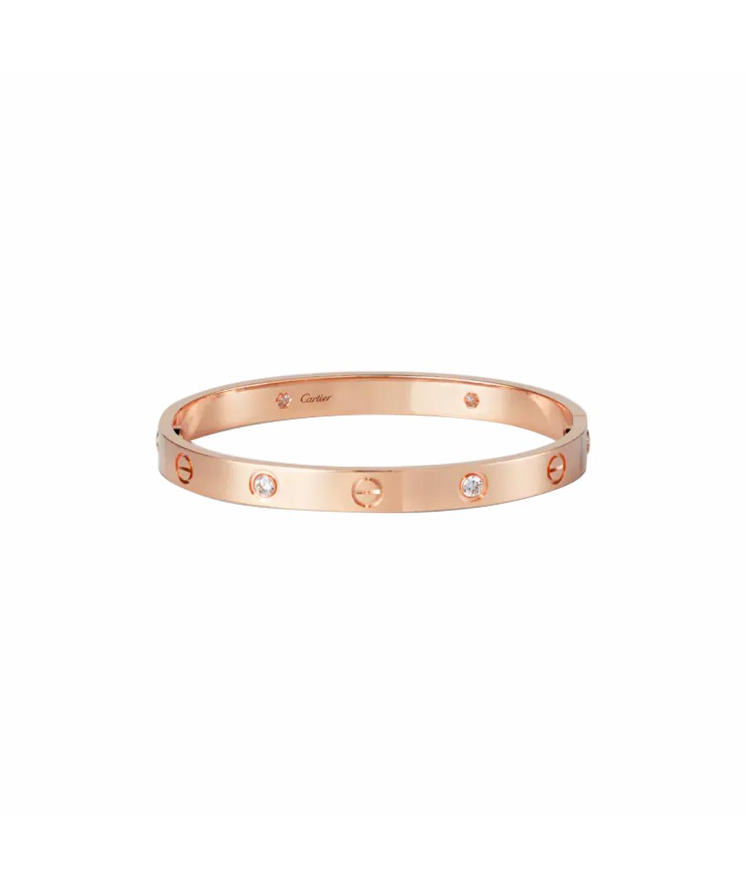 CARTIER Золотой браслет из розового золота, фото 1